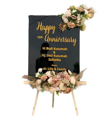 Papan Bunga Akrilik Timpag